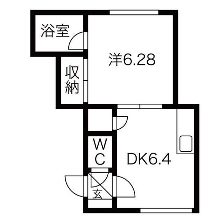 インペリアル23の物件間取画像